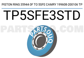 TP TP5SFE3STD PISTON RING 35944-3F TO 5SFE CAMRY 199608-200106 TP