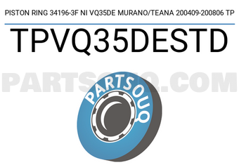 TP TPVQ35DESTD PISTON RING 34196-3F NI VQ35DE MURANO/TEANA 200409-200806 TP
