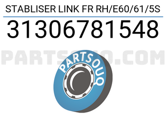 TRW 31306781548 STABLISER LINK FR RH/E60/61/5S