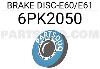 TRW 6PK2050 BRAKE DISC-E60/E61