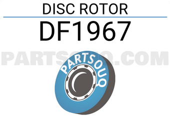 TRW DF1967 DISC ROTOR