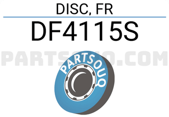 TRW DF4115S DISC ROTOR FRONT