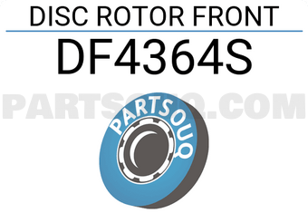 TRW DF4364S DISC ROTOR FRONT