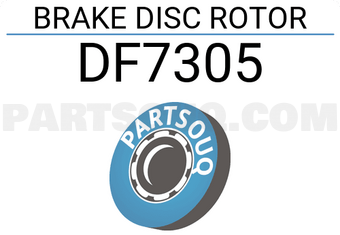 TRW DF7305 BRAKE DISC ROTOR