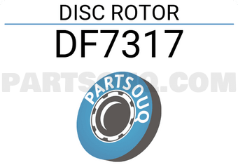 TRW DF7317 DISC ROTOR