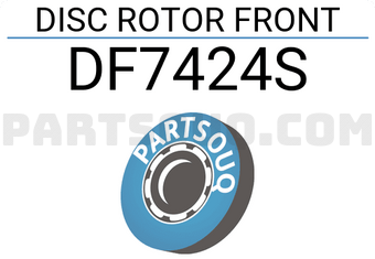 TRW DF7424S DISC ROTOR FRONT