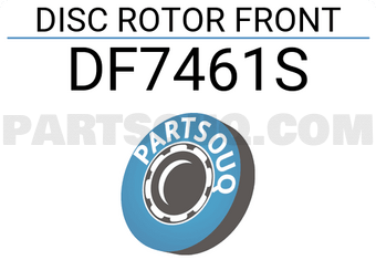 TRW DF7461S DISC ROTOR FRONT