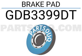 TRW GDB3399DT BRAKE PAD