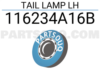 TYC 116234A16B TAIL LAMP LH