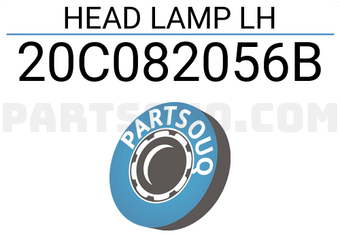 TYC 20C082056B HEAD LAMP LH