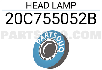 TYC 20C755052B HEAD LAMP