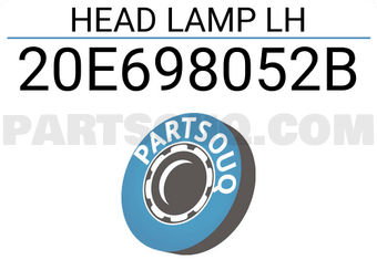TYC 20E698052B HEAD LAMP LH