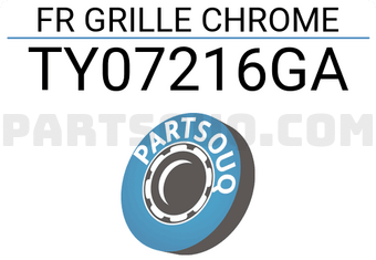 TYG TY07216GA FR GRILLE CHROME