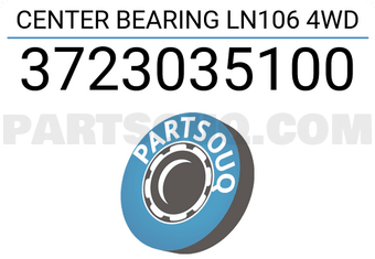 TZK 3723035100 CENTER BEARING LN106 4WD