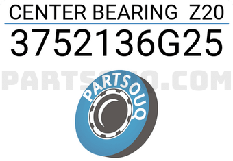 TZK 3752136G25 CENTER BEARING Z20