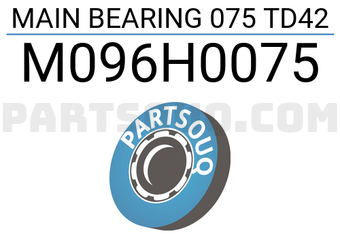 Taiho M096H0075 MAIN BEARING 075 TD42