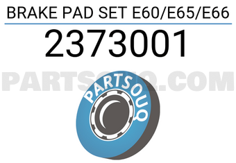 Textar 2373001 BRAKE PAD SET E60/E65/E66
