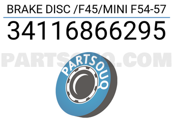 Textar 34116866295 BRAKE DISC /F45/MINI F54-57
