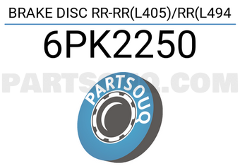 Textar 6PK2250 BRAKE DISC RR-RR(L405)/RR(L494