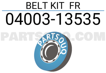 Toyota 0400313535 BELT KIT FR