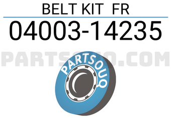 Toyota 0400314235 BELT KIT FR