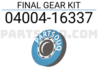 Toyota 0400416337 FINAL GEAR KIT