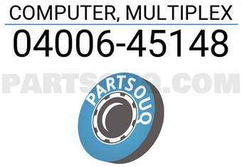 Toyota 0400645148 COMPUTER, MULTIPLEX