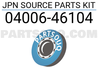 Toyota 0400646104 JPN SOURCE PARTS KIT