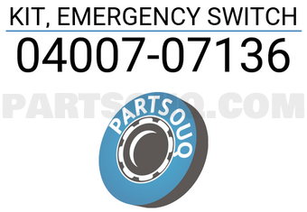 Toyota 0400707136 KIT, EMERGENCY SWITCH