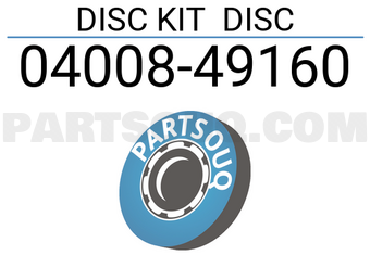 Toyota 0400849160 DISC KIT DISC