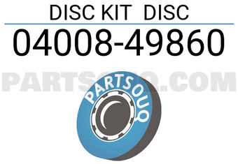 Toyota 0400849860 DISC KIT DISC