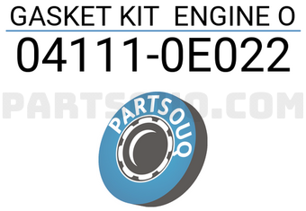 Toyota 041110E022 GASKET KIT ENGINE O