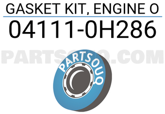 Toyota 041110H286 GASKET KIT, ENGINE O