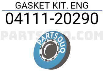 Toyota 0411120290 GASKET KIT, ENG