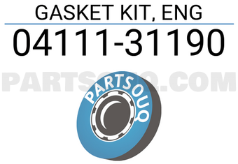 Toyota 0411131190 GASKET KIT, ENG