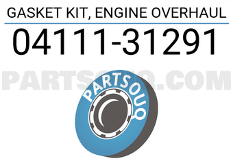 Toyota 0411131291 GASKET KIT, ENGINE OVERHAUL
