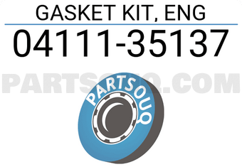 Toyota 0411135137 GASKET KIT, ENG