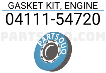 Toyota 0411154720 GASKET KIT, ENGINE