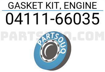 Toyota 0411166035 GASKET KIT, ENGINE