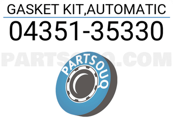 Toyota 0435135330 GASKET KIT,AUTOMATIC