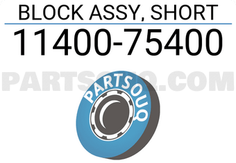 Toyota 1140075400 BLOCK ASSY, SHORT