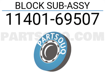 Toyota 1140169507 BLOCK SUB-ASSY
