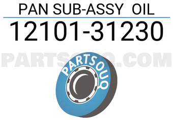 Toyota 1210131230 PAN SUB-ASSY OIL