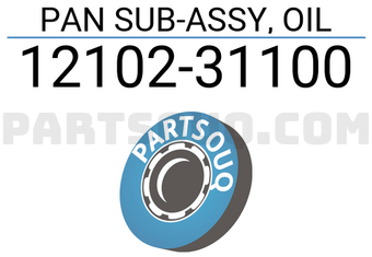 Toyota 1210231100 PAN SUB-ASSY, OIL