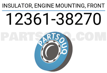 Toyota 1236138270 INSULATOR, ENGINE MOUNTING, FRONT