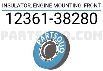 Toyota 1236138280 INSULATOR, ENGINE MOUNTING, FRONT