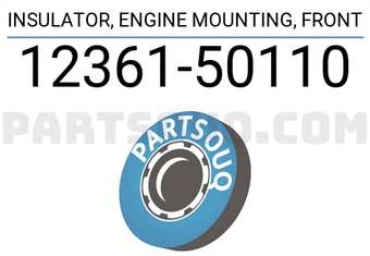 Toyota 1236150110 INSULATOR, ENGINE MOUNTING, FRONT
