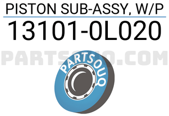 Toyota 131010L020 PISTON SUB-ASSY, W/P