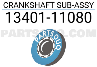 Toyota 1340111080 CRANKSHAFT SUB-ASSY