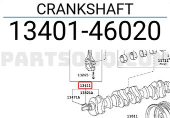 Toyota 1340146020 CRANKSHAFT